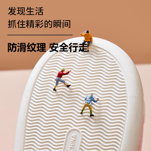 棉拖鞋包跟女士秋冬季室内保暖家居家毛毛拖鞋男款棉鞋冬天tx1 商品图3