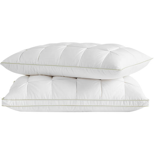 whinny/惠谊95%高含绒量枕芯 莱茵鹅绒枕 凝月如风（一只） 商品图1