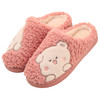 卡通棉拖鞋女士冬季家居家用室内防滑厚底情侣毛绒保暖可爱拖鞋男nm45 商品缩略图2
