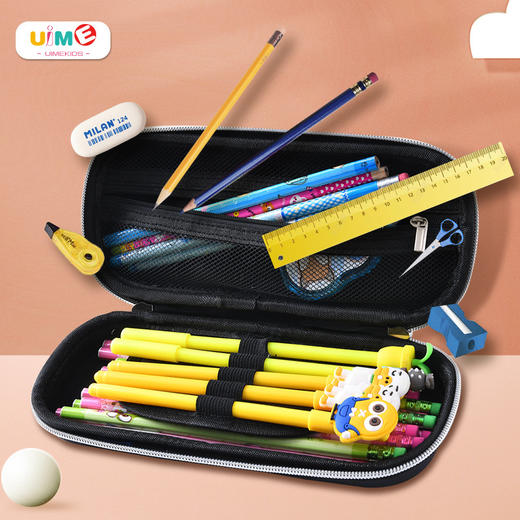 【文具收纳小能手 学习好伙伴】uime笔袋文具盒铅笔盒大容量3D立体多隔层小学生笔盒儿童学习用品 商品图3