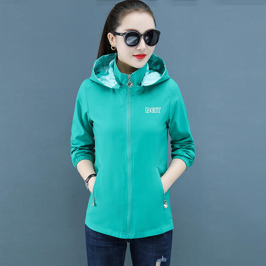 双面穿外套，韩版宽松时尚休闲风衣上衣TR-AZ1699 商品图1