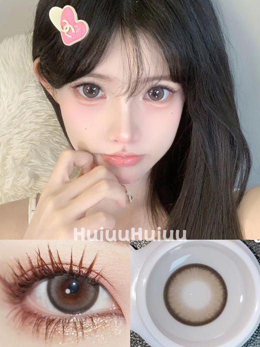 【大直径】EALLAGIRL-栗羊驼-14.5mm【年抛 0-800度 无525-575】 商品图0