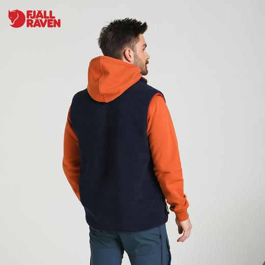 北极狐羊羔绒抓绒马甲男户外保暖宽松简约舒适 87073 商品图3