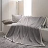 北欧风纯色臻棉绒四季多用毯 舒适保暖 居家必备 商品缩略图0