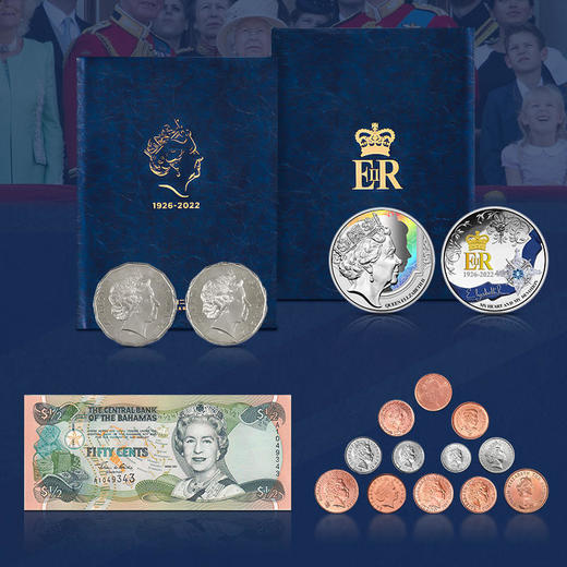 英国女王伊丽莎白二世钱币珍藏册 商品图1