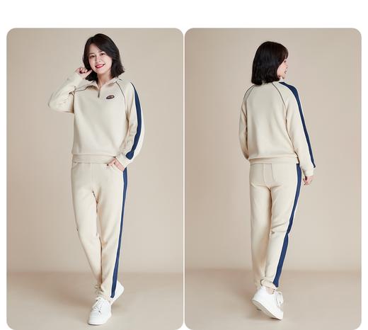 妈妈秋装运动服套装洋气 春秋卫衣休闲两件套 商品图3