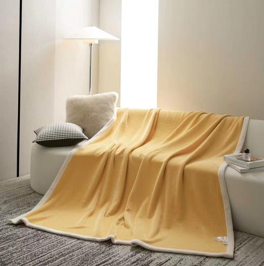 北欧风纯色臻棉绒四季多用毯 舒适保暖 居家必备 商品图4