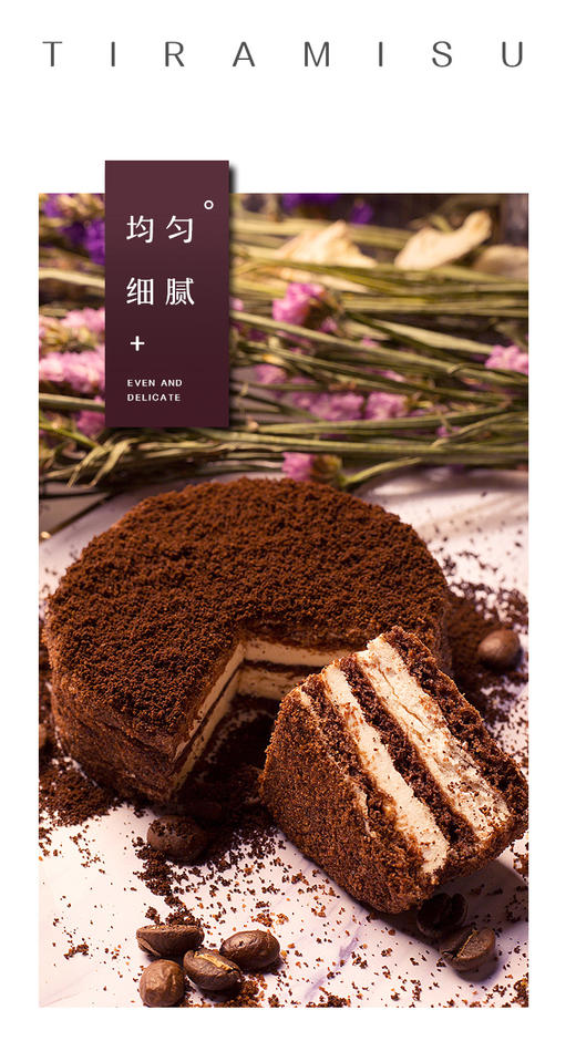 【中欧班列精选】俄罗斯风味迷你提拉米苏蜂蜜原味 可可蛋糕 18/45枚 商品图8