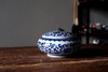 【柴窑青花缠枝莲茶叶罐】 商品缩略图0