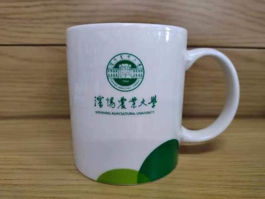 沈农文创杯（国槐绿）校徽马克杯 杯子 沈阳农业大学文创杯 商品图2