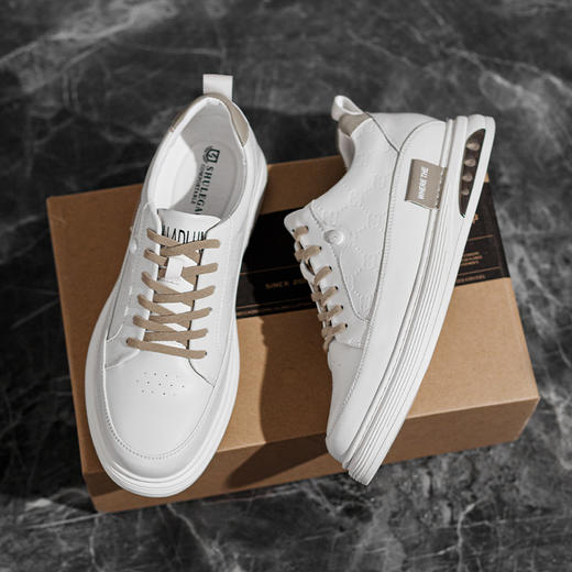 增高鞋男厚底内增高鞋小白鞋男生休闲鞋男鞋增高板鞋 商品图1