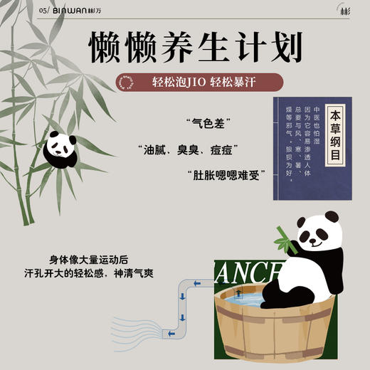 【已下架】轻松泡脚 轻松暴汗 | 彬万/Binwan 24味精华足浴包15包/袋*3袋[福利品] 商品图4