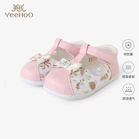 英氏童鞋女童鞋子宝宝学步鞋小皮鞋儿童休闲鞋YFXHJ32169A