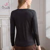 女士德绒通勤百搭打底高弹保暖内衣圆领女上装秋冬打底H223050558 商品缩略图7