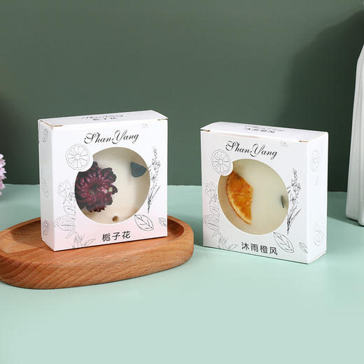 【一片香一年】唯美创意香薰蜡片 衣橱扩香香味挂件神器持久除味男士衣服香氛片香片包 商品图2