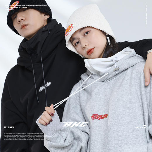 BJHG不计后果秋冬粗毛线显脸小保暖冷帽男韩版大头渔夫针织帽子女 商品图1