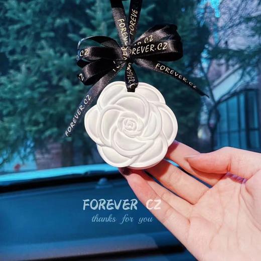 【限时折扣】香奶奶山茶花石膏香熏挂件 商品图2