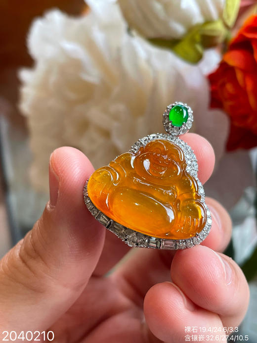 黄翡佛公吊坠 48999【2040210】 商品图5