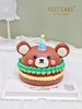 1027CAKE |  汉堡小熊蛋糕 ins复古风 商品缩略图1