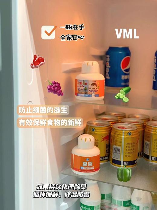 【限时折扣】日本VML冰箱除味魔盒3瓶 商品图5
