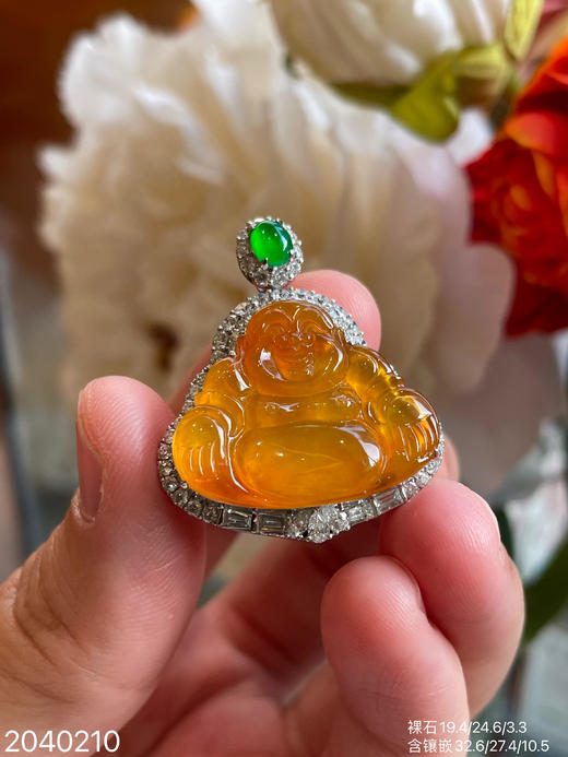 黄翡佛公吊坠 48999【2040210】 商品图3