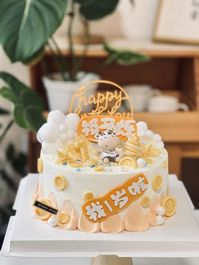 牛宝宝生日蛋糕