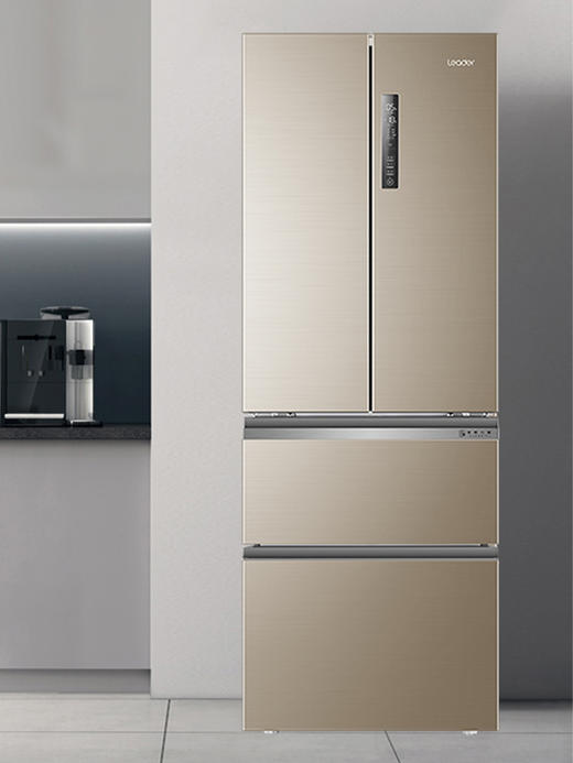 统帅海尔335L多门四门一级变频风冷无霜超薄保鲜家用电冰箱BCD-335WLDPGU1 商品图3