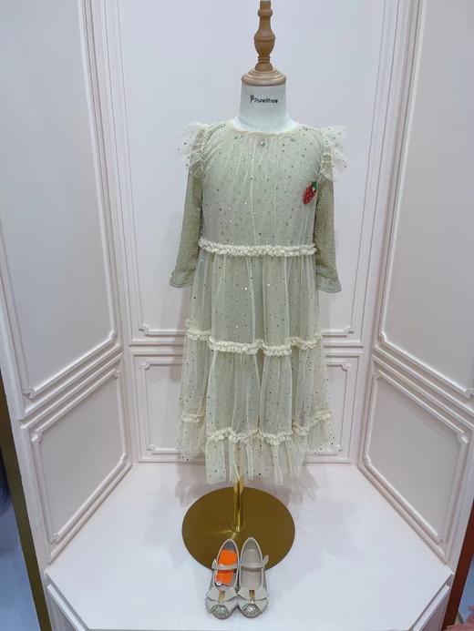 非质量问题不退换哦~Franch  cat 法猫闪亮草莓公主裙 商品图1