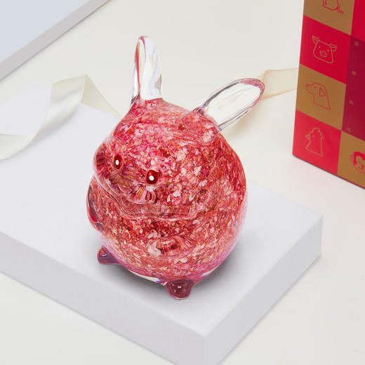 【北京印钞】“兔财主”百元钞艺摆件 商品图9