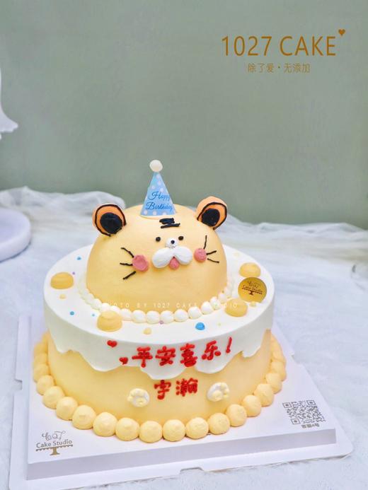 1027CAKE |  复古ins风 可爱款 立体老虎 商品图1