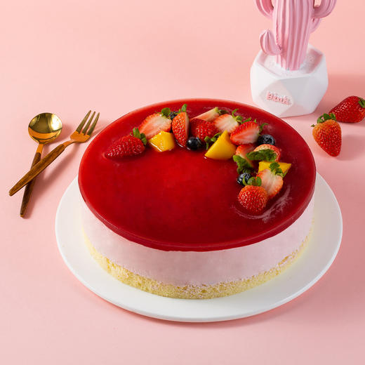 【莓好时光】草莓慕斯蛋糕 商品图0