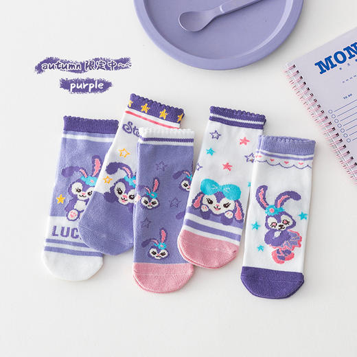 【星戴露蜘蛛侠儿童袜子】中筒秋冬款男童女童春秋棉宝宝学生恐龙卡通小孩棉袜 商品图0