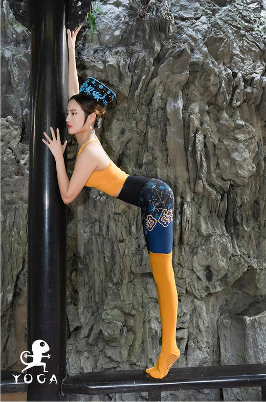 壁虎瑜伽【2210WZ194】精硫棉过膝长筒防滑瑜伽袜【5天发货】 商品图5