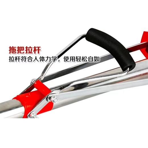 33cm大号不锈钢双滚轮挤水吸水拖把家用海绵挤水免手洗懒人大号拖把超强吸水海绵胶棉拖布头一拖净 商品图3