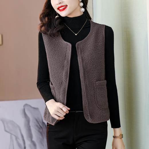 KQL B08N8988外穿马甲开衫口袋马甲外套 商品图2