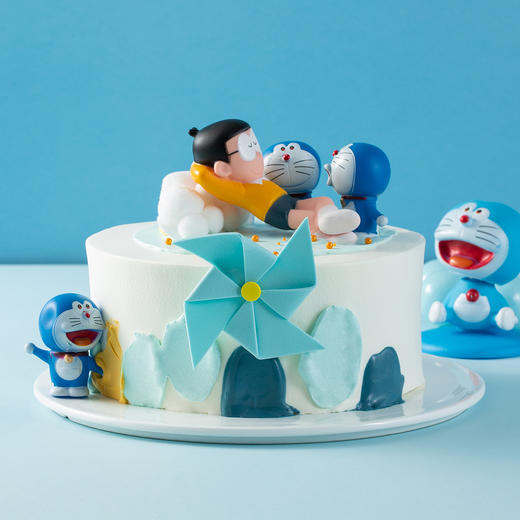 快乐相伴-大雄&哆来A梦蛋糕 商品图1