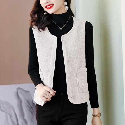 KQL B08N8988外穿马甲开衫口袋马甲外套 商品图6