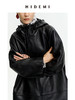 HIDEMI 极简连帽大廓形加厚新西兰小羊皮斗篷式大衣 商品缩略图10
