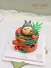 1027CAKE |  龙猫主题 宫崎骏 翻糖装饰 树桩蛋糕 商品缩略图0