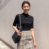 【限时折扣】韩版半高领中袖针织衫打底衫 商品缩略图2