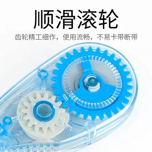 日本TOMBOW蜻蜓MONO透明mini修正带清新小巧可爱 CT-CF5涂改不易断带易收纳多宽幅5mm小学生用 商品图4