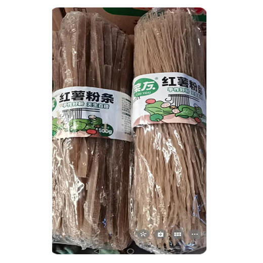 【11元2把】菜友清真红薯粉条500g（0202932） 商品图0