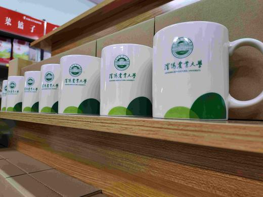 沈农文创杯（国槐绿）校徽马克杯 杯子 沈阳农业大学文创杯 商品图0