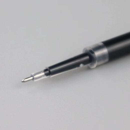晨光文具G-5按动笔芯0.38mm全针管中性笔替芯碳素笔水笔弹簧芯黑色 商品图2