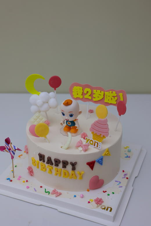 宝贝jojo翻糖玩偶蛋糕 商品图0