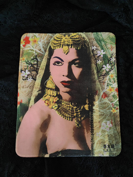 独家版权首发！埃及黄金年代肚皮舞明星Samia Gamal鼠标垫肚皮舞文化周边 商品图0