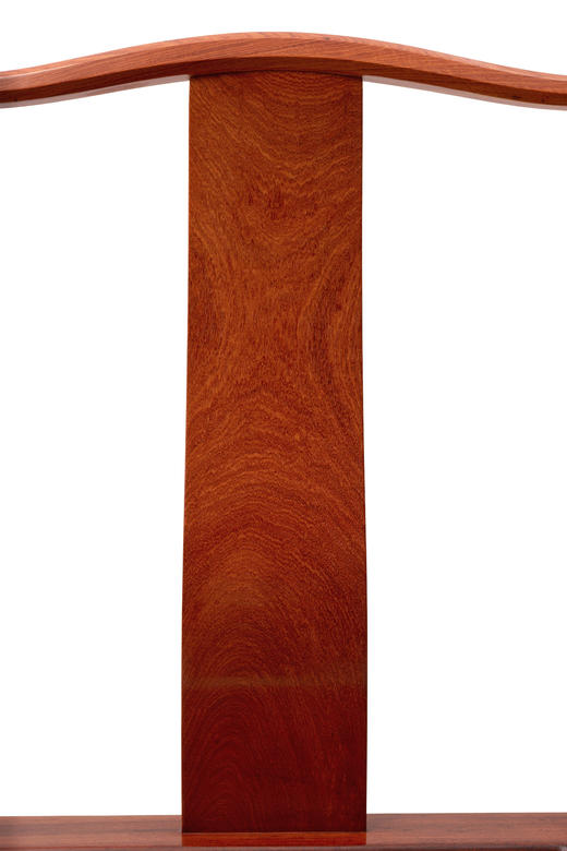 红桥红  家具严选  缅甸花梨（大果紫檀）【经典 四出头角八角 官帽椅】 商品图1