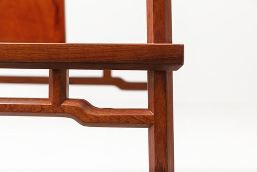 红桥红  家具严选  缅甸花梨（大果紫檀）【经典 四出头角八角 官帽椅】 商品图6