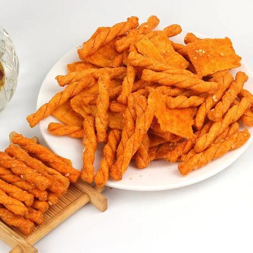 风味小町 夯大力 传统小麻花袋装 312g 香辣味 商品图2