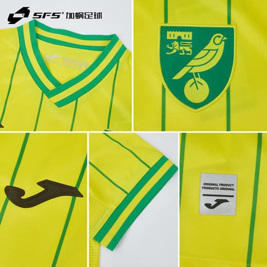 SFS荷马JOMA 22/23诺维奇主场球员版球衣短袖足球服3125FPB2006 商品图3